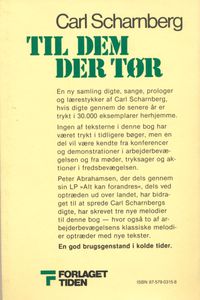 Til Dem Der Tør