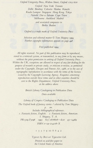 The Oxford Book of Fantasy Stories