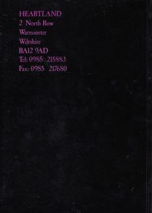Heartland: Issue Four: Summer 91