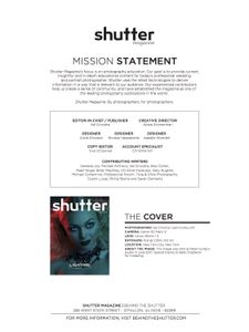 Shutter Magazine 059 (August 2017)