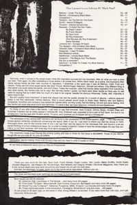 Imhotep #6 "Black Metal"