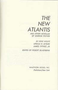 The New Atlantis and Other Novellas of Science Fiction