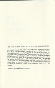 The New Atlantis and Other Novellas of Science Fiction
