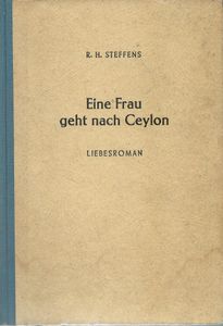 Eine Frau geht nach Ceylon