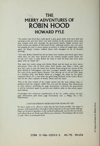 The Merry Adventures of Robin Hood, of Great Renown, in Nottinghamshire