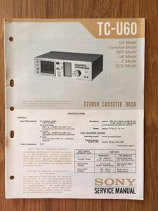 Sony TC-U60