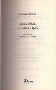 Máscaras Y Paradojas