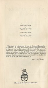 Fieldbook of Insects