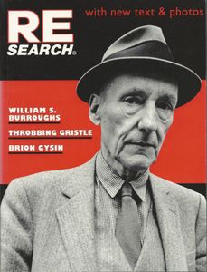 RE/Search #4/5: A Special Issue Book. William S. Burroughs, Brion Gysin and Throbbing Gristle