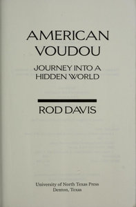 American Voudou: Journey into a Hidden World