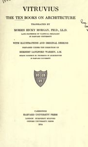 The Ten Books On Architecture