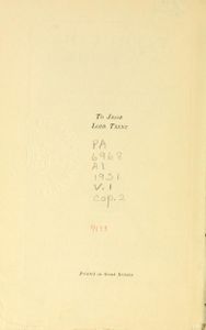 On Architecture. In 2 Volumes. Volume 1. Books I-V