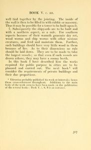 On Architecture. In 2 Volumes. Volume 1. Books I-V
