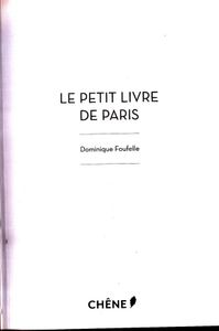 Le Petit Livre De Paris