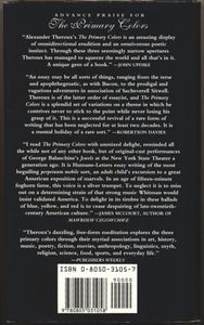 The Primary Colors: Three Essays