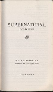 Supernatural: Cold Fire