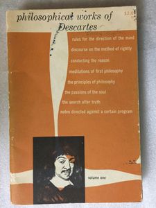 Philosophical Works of Descartes, in Two Volumes