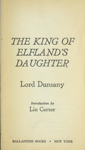 The King of Elfland's Daughter