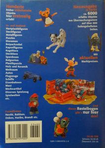1. Deutscher Ü-Ei Preiskatalog (1998)