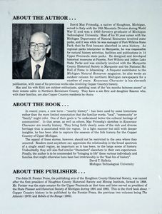 Keweenaw Character (The Foundation of Michigan’s Copper Country)