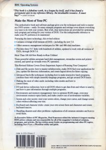 DOS Power Tools, 2nd Edition, Revised For DOS 5.0