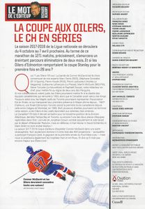 Hockey le magazine: Guide des poolers 2017-2018