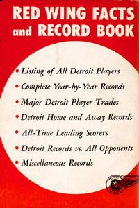 Red Wing Facts and Record Book