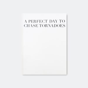 A perfect day to chase tornadoes