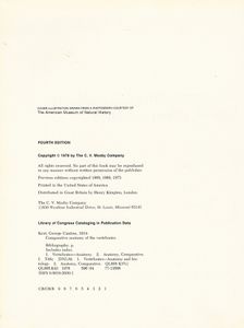 Comparative Anatomy of the Vertebrates, Fourth Edition