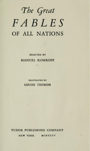 The Great Fables of All Nations