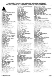Audion Index #1-#48