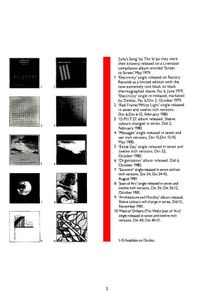 ARCHITECTURE & MORALITY 1981 Music by Orchestral Manoeuvres in the Dark