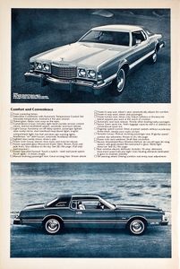 Thunderbird (Twenty-one Years of Ford’s Thunderbird, from the Sporty Personal Two-seater of the 1950s to the Luxury Version of 1976)