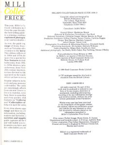 Miller's Collectables Price Guide 1998 1999