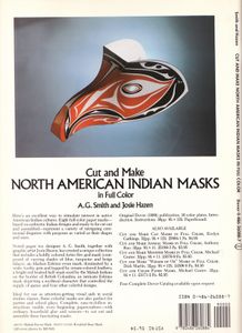 Cut And Make North American Indian Masks In Full Color
