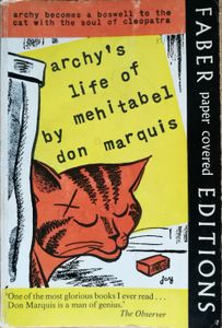 Archy's Life of Mehitabel