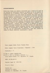 Bobby Fischer Enseña Ajedrez