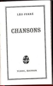 Léo Ferré Chansons