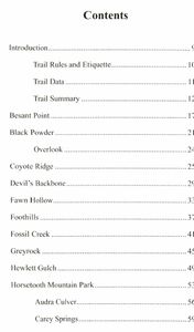 Fort Collins Area Trails (A Guide to Trails Within 25 Miles of Fort Collins, Colorado)