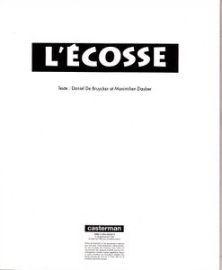 L'Écosse - Les Carnets De Route De Tintin