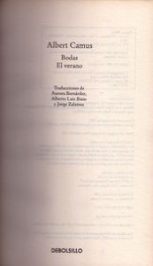 Bodas / El Verano