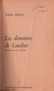 Los Demonios De Loudun