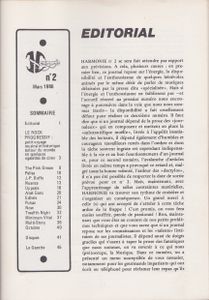 Harmonie No 2