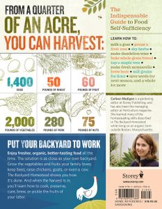 The Backyard Homestead: Produce All the Food You Need on Just a Quarter Acre!
