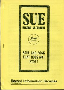 British Sue complete Singles, E.P.s & L.P.s listing