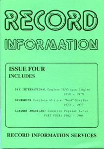 Record Information Services Issue Four