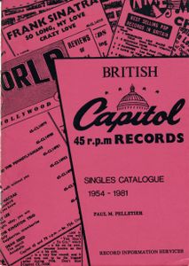 British Capitol 45 r.p.m. Records Singles Catalogue: 1954-1981