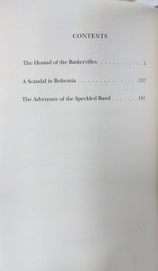 The Hound of The Baskervilles and other stories