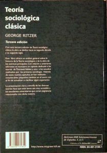 Teoría Sociológica Clásica