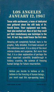 We Froze the First Man